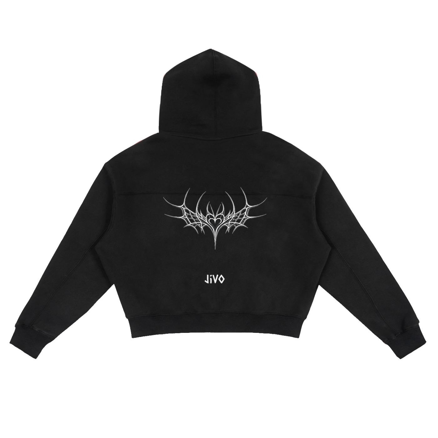 Fleece Zip-Up Boxy Hoodie